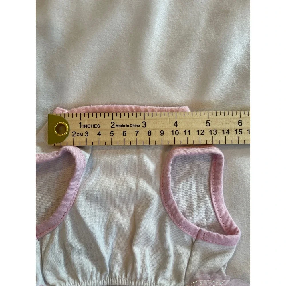 Coco Lane Couture Pink Small and in Charge Dog Tutu Dress Glitter Stars Pet S